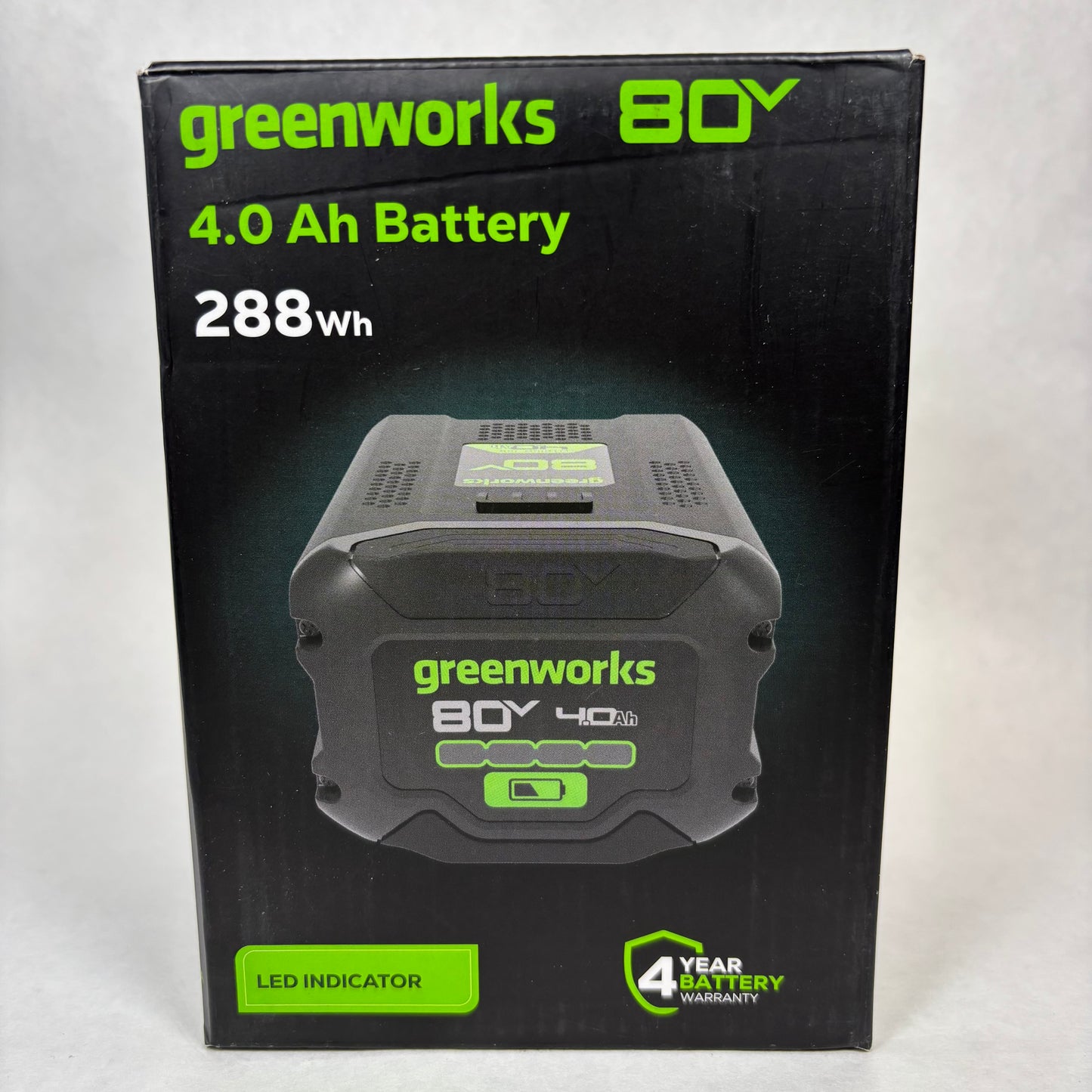 Greenworks 80V 4.0 Ah Battery 288Wh BAB742