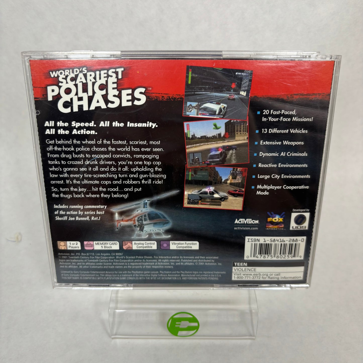 Worlds Scariest Police Chases (Playstation, 2001)
