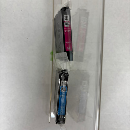 New Epson 252 Cyan and Magenta Ink Cartridge