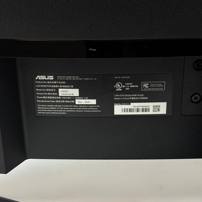 ASUS TUF Gaming 31.5" VG32VQ1B WQHD VA 165Hz Curved Monitor