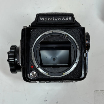 Mamiya M645 Medium Format Film Camera w/ Sekor C 80mm f/2.8