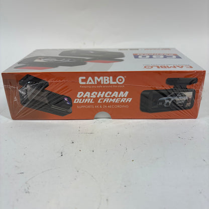 New Camblo C80 Car Dashcam Camera 4K Front & 2K Back 2 Channel