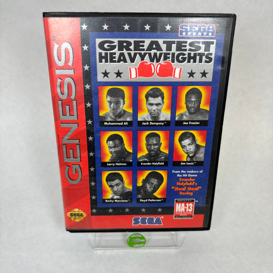 Greatest Heavyweights (Sega Genesis, 1994) Complete