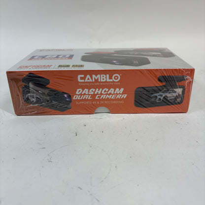 New Camblo C80 Car Dashcam Camera 4K Front & 2K Back 2 Channel