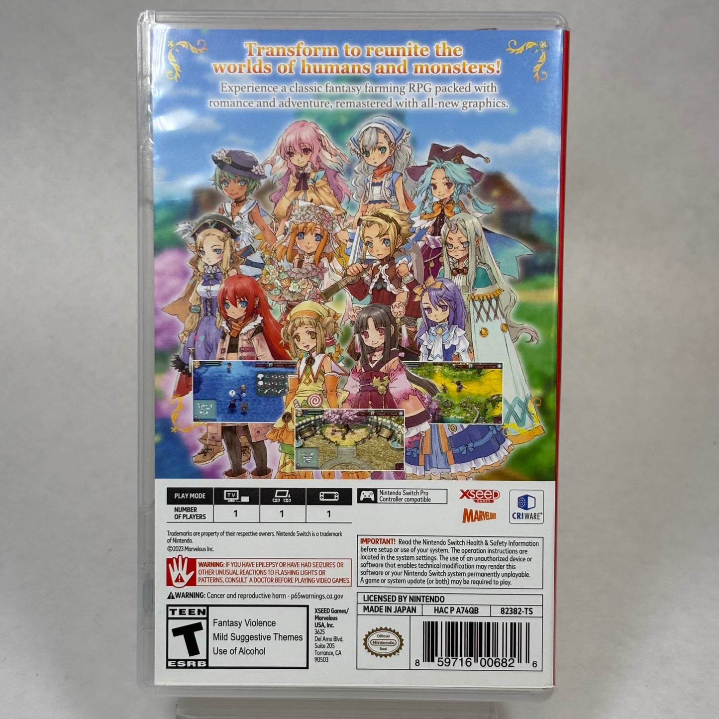 Rune Factory 3 Special (Nintendo Switch, 2023)
