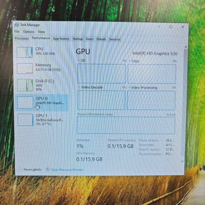 Dell XPS Custom PC i7-6700 3.40GHz 32GB RAM 2TB HDD Intel GeForce RTX 2060