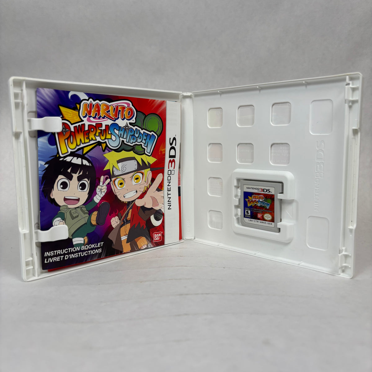 Naruto Powerful Shippuden (Nintendo 3DS, 2013) Complete
