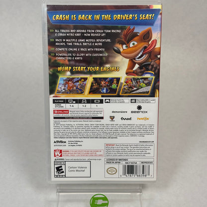 Crash Team Racing: Nitro Fueled (Nintendo Switch, 2019)