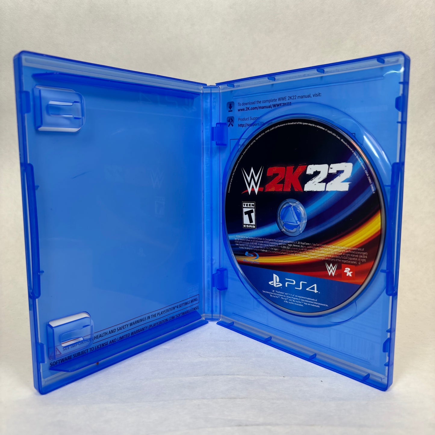 WWE 2K22 (Playstation 4, 2022)