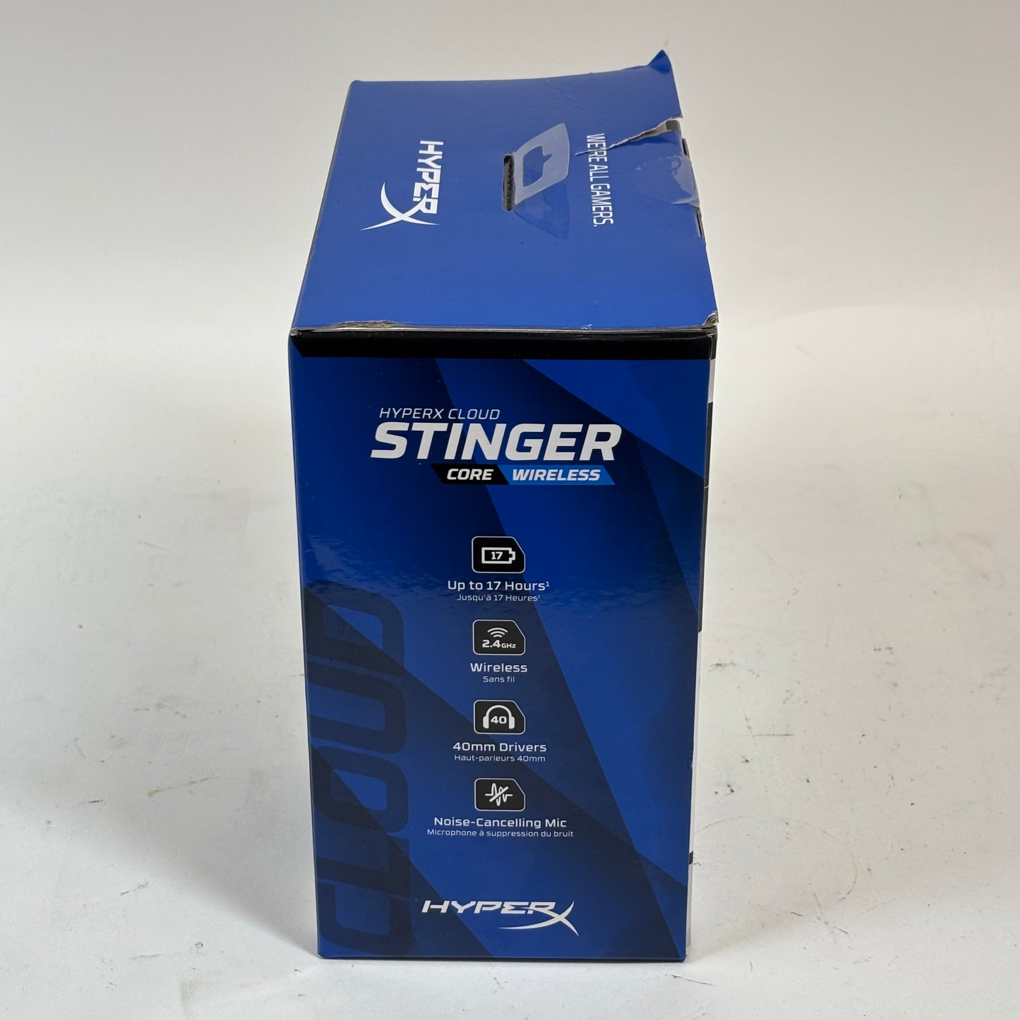 New HyperX Cloud Stinger Core Wireless HHSS1C-KB-WT/G Wireless Gaming Headset 