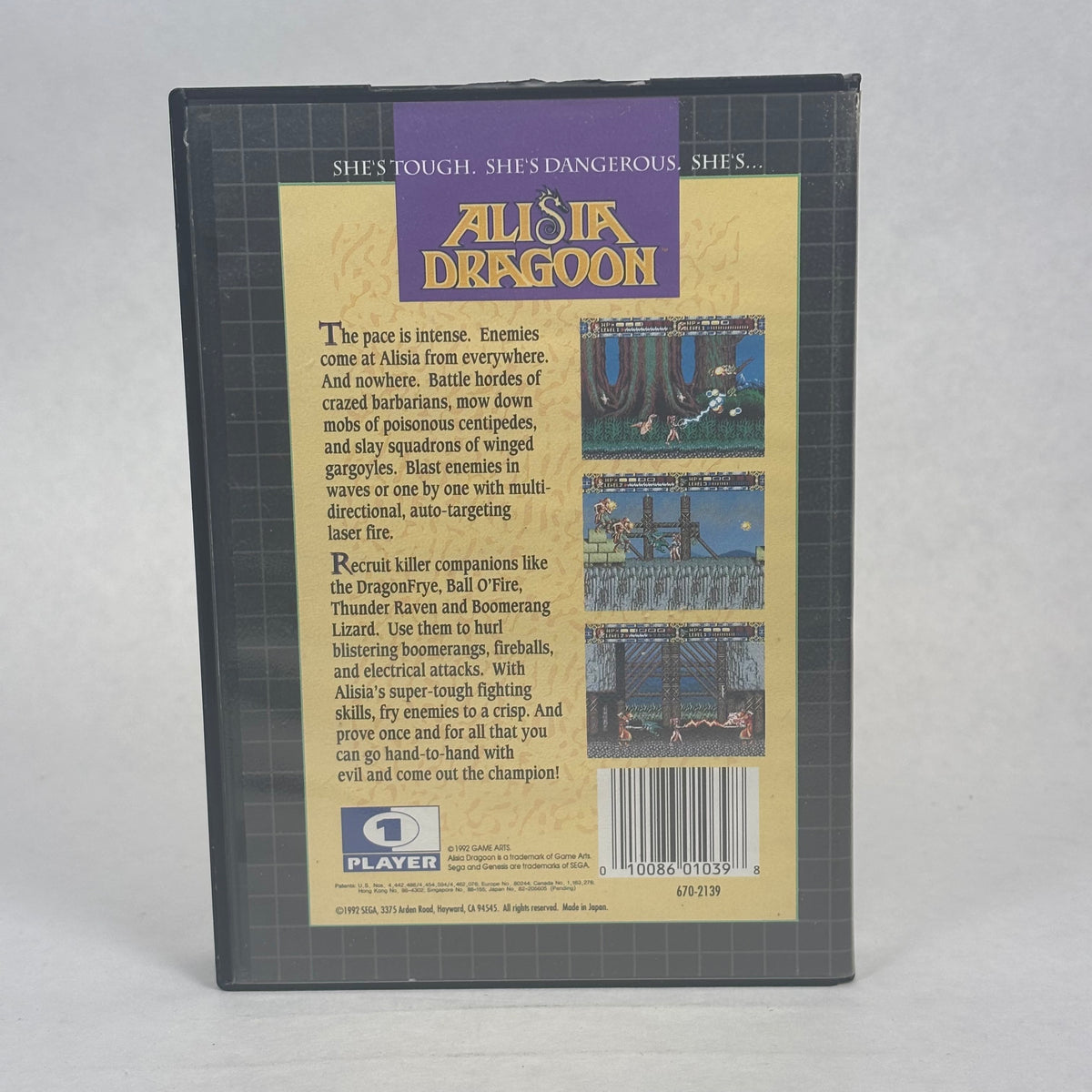 Alisia Dragoon (Sega Genesis, 1992)