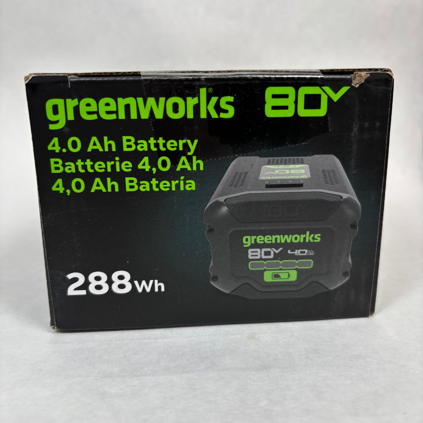 Greenworks 80V 4.0 Ah Battery 288Wh BAB742