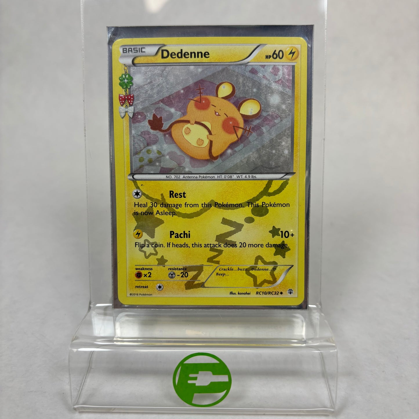Pokémon TCG Generations Dedenne RC10/RC32 Reverse Holo English