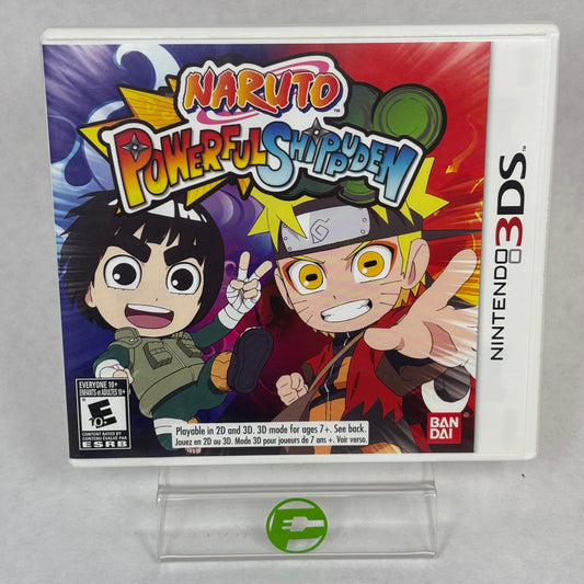 Naruto Powerful Shippuden (Nintendo 3DS, 2013) Complete
