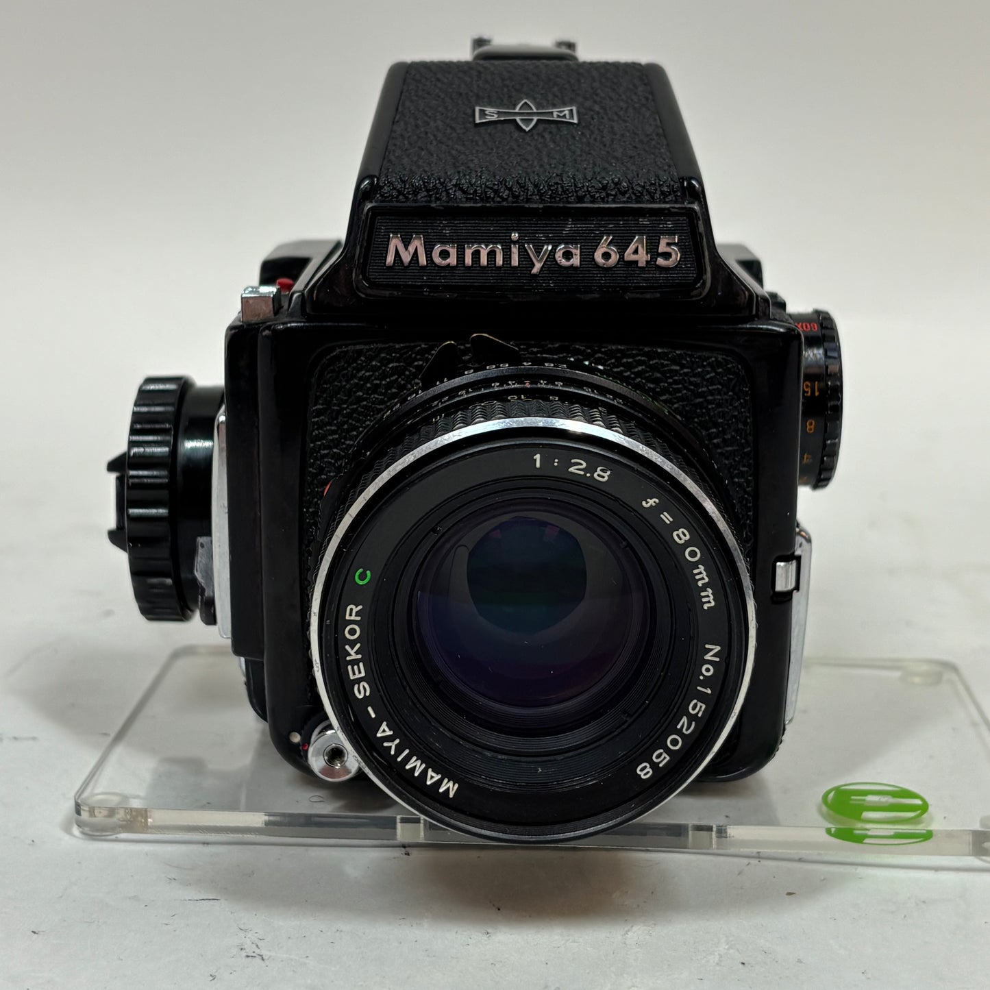 Mamiya M645 Medium Format Film Camera w/ Sekor C 80mm f/2.8
