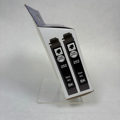 New Epson 252 T252120-D2 Black Ink Cartridge
