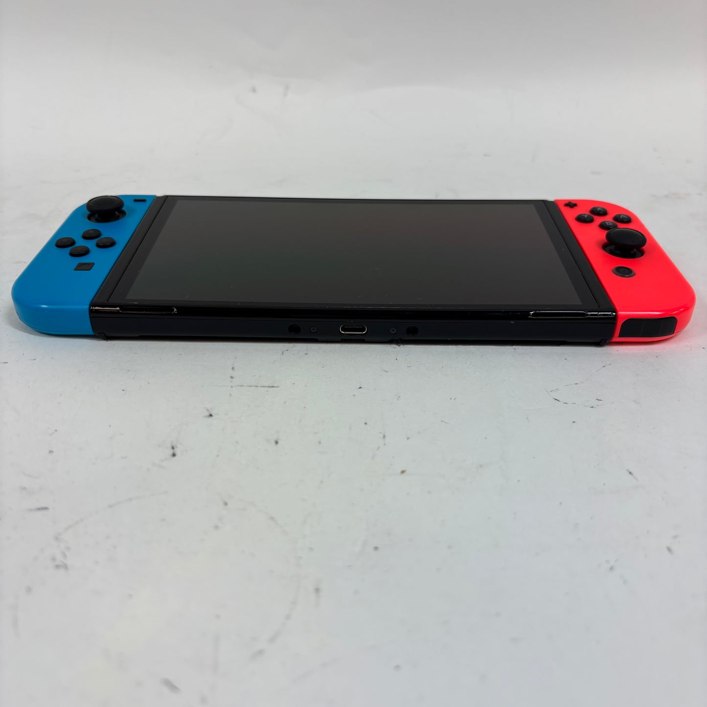 Nintendo Switch OLED Console Gaming System HEG-001 Red/Blue