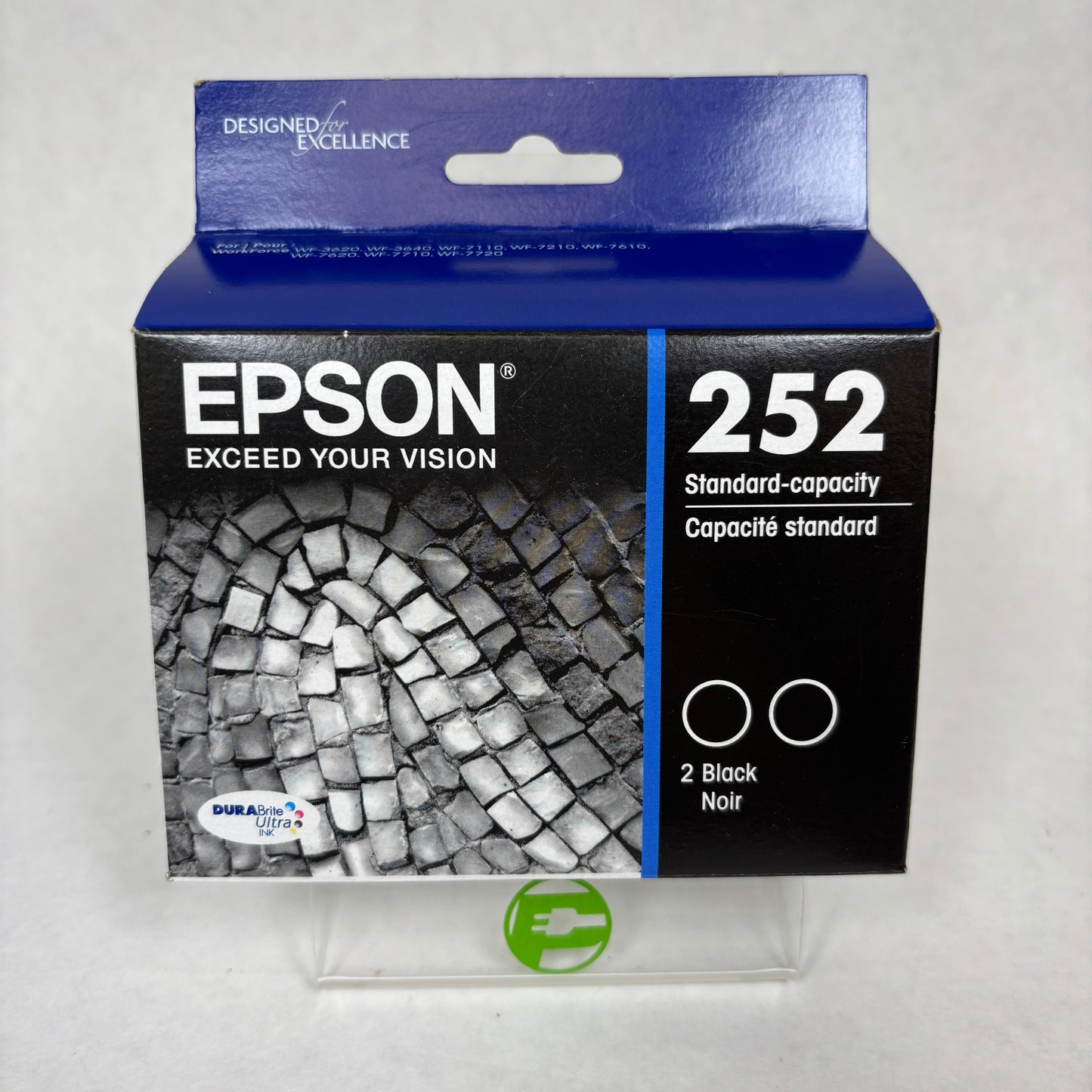 New Epson 252 T252120-D2 Black Ink Cartridge