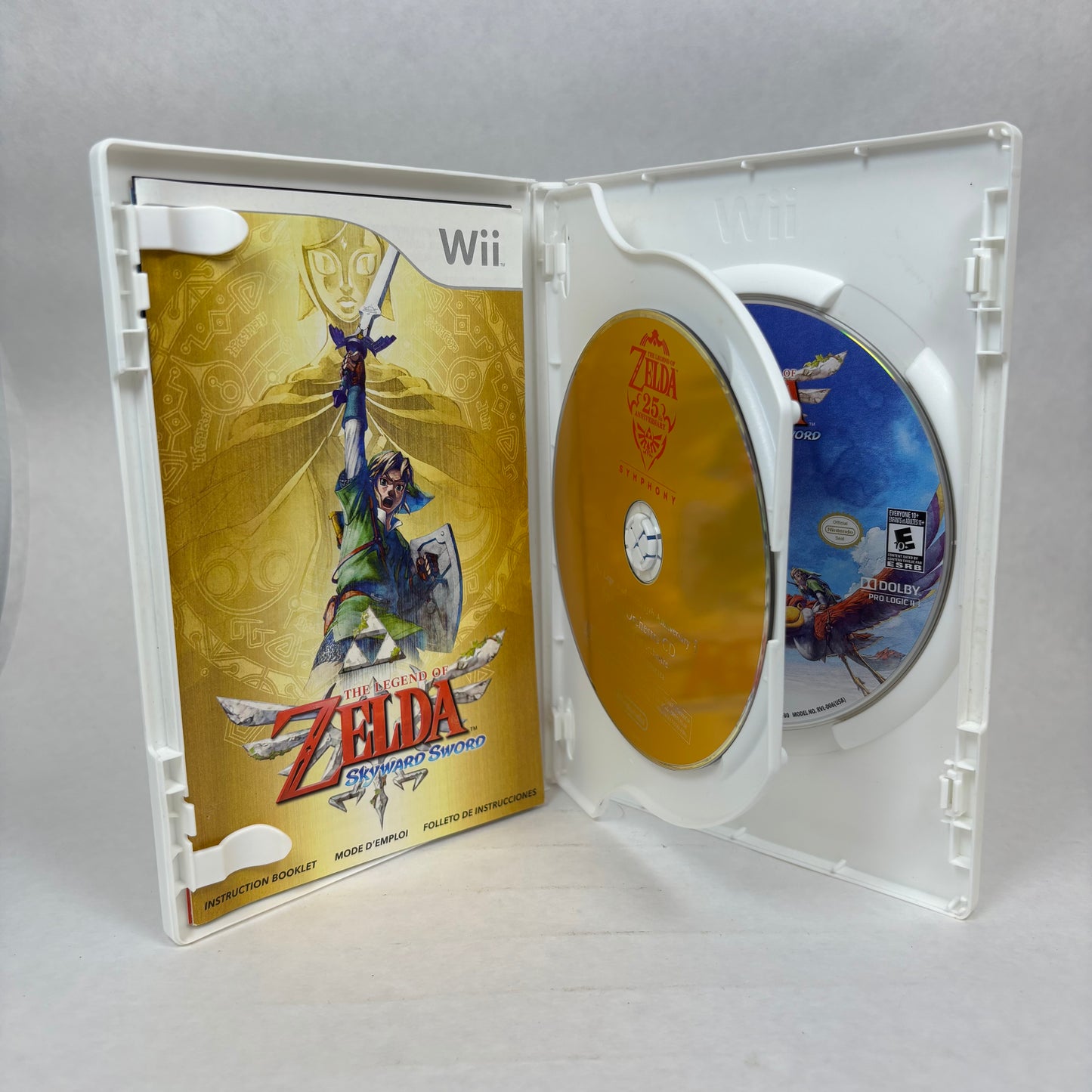 Zelda Skyward Sword [Soundtrack Bundle] (Wii,