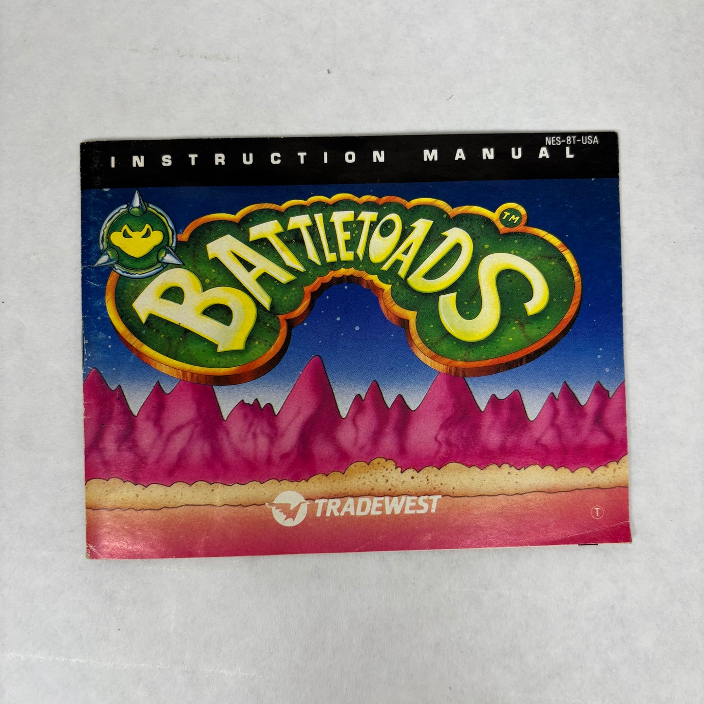 Battletoads (NES, 1991) w/ Manual